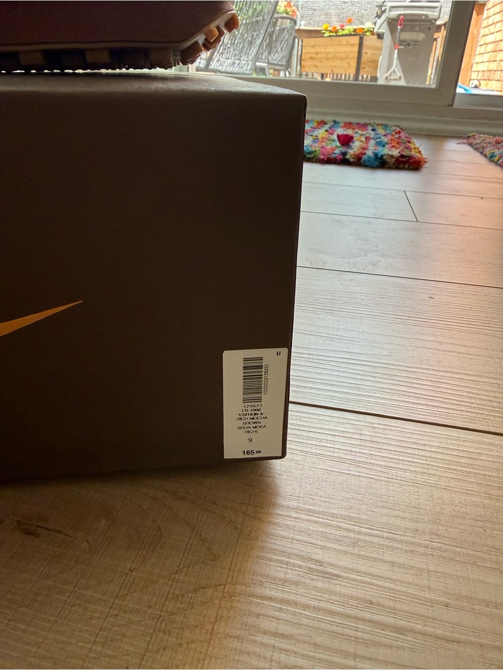 Aritzia and Nike Collab Women’s Brown Leather Athletic Trainer Sneakers - Picture 7 of 7